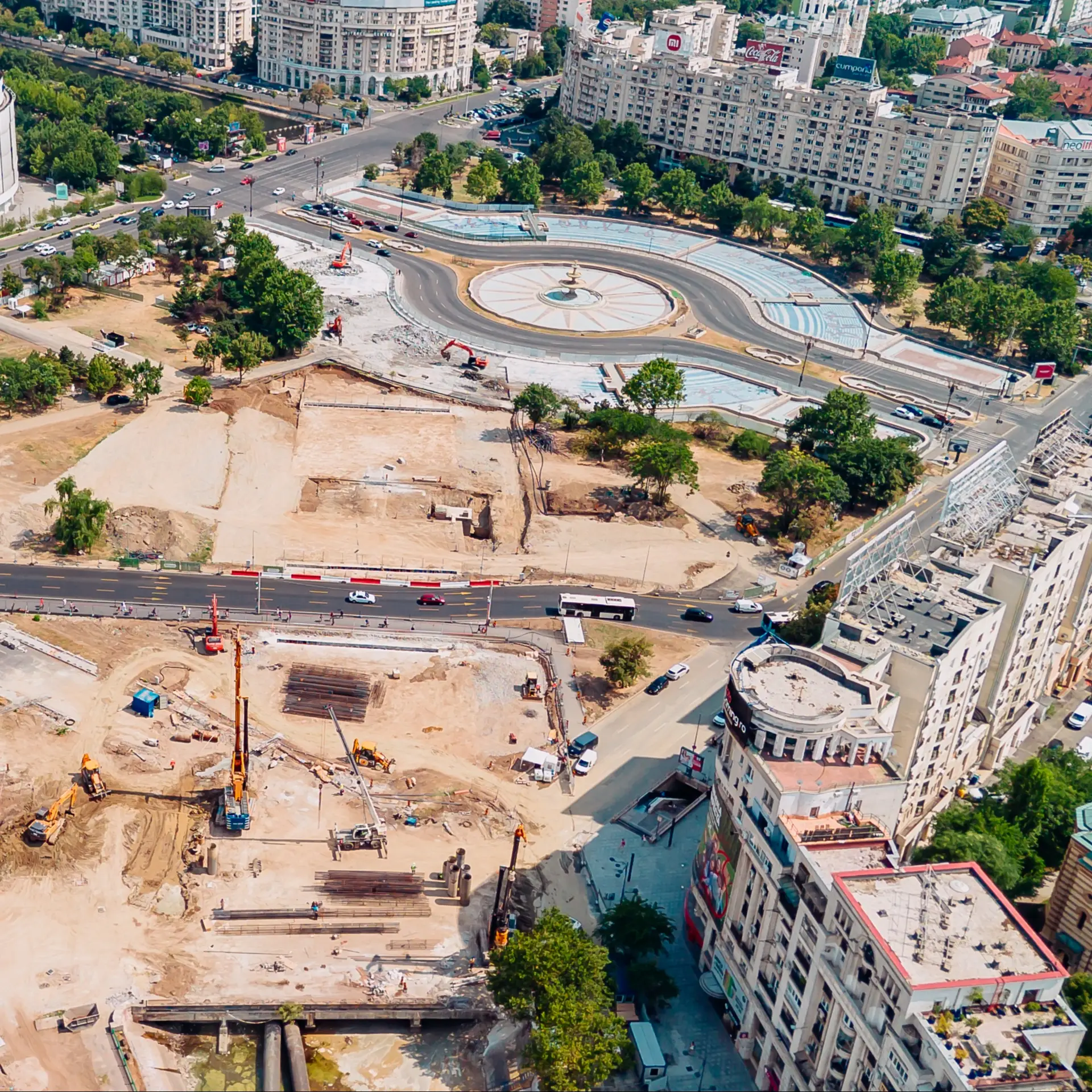 Continuăm să refacem una dintre cele mai importante structuri de infrastructură urbană din București: Planșeul Unirii